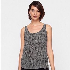 Eileen Fisher 100% Silk Roadster Tank